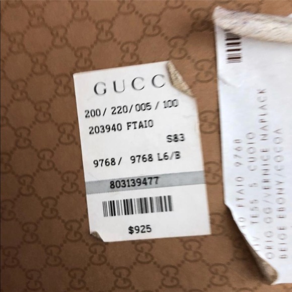 Beige Gucci signature canvas boots - Picture 7 of 8
